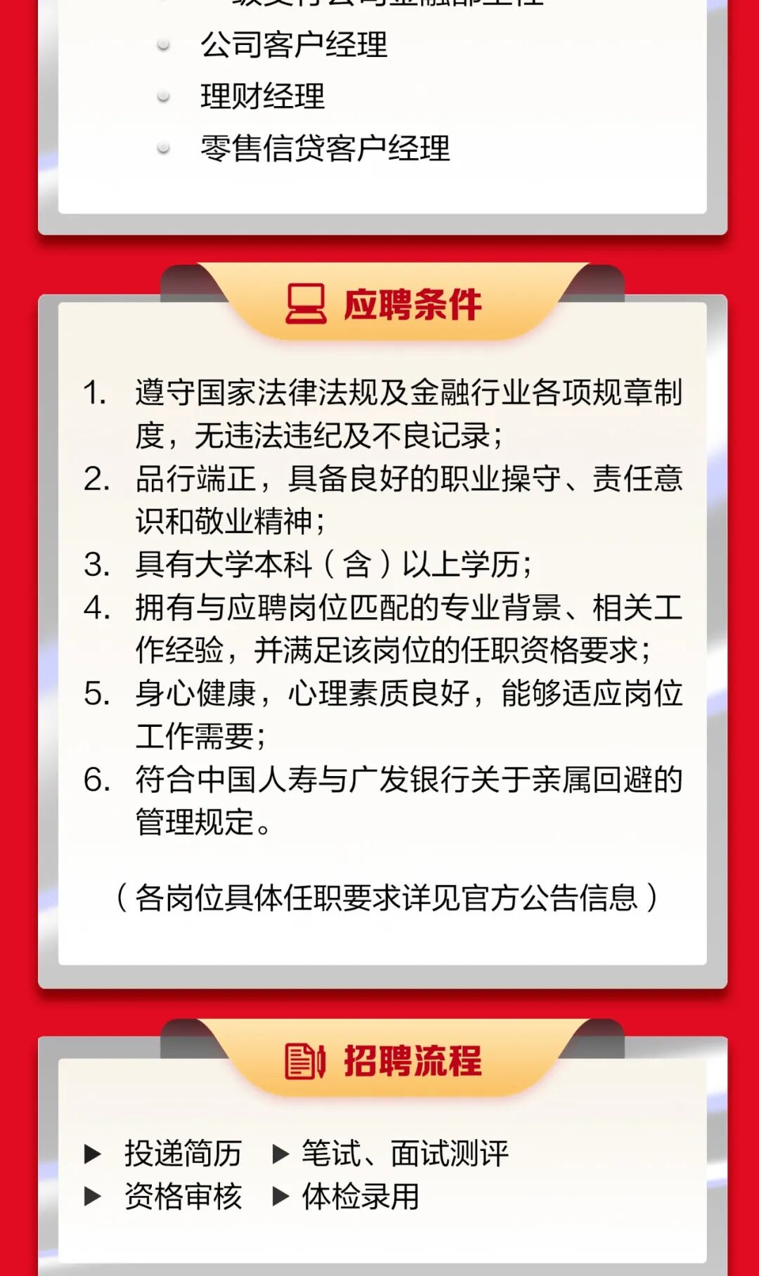 广发银行上海分行2026年社会招聘公告